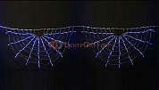 Занавес световой (3.1x0.4 м) ULD-E3104-288/DTK BLUE IP20 RAINBOW-1